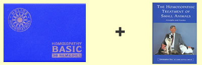 Basic 36 Kit with the book, The Homeopathic Treatment of Small Animals