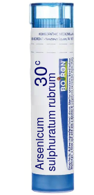 Arsenicum Sulphuratum Rubrum 30C Pellets 80 pellets