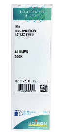 Alumen 200C Boiron Liquid Dilutions 60ml
