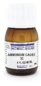 Ammonium Causticum 3C Boiron Liquid Dilutions 30ml