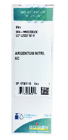 Argentum Nitricum 6C Boiron Liquid Dilutions 60ml