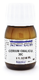 Cerium Oxalicum 30C Boiron Liquid Dilutions 30ml