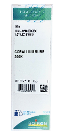 Corallium Rubrum 200C Boiron Liquid Dilutions 60ml