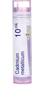Cadmium Metallicum 10M Boiron Pellets 80 pellets