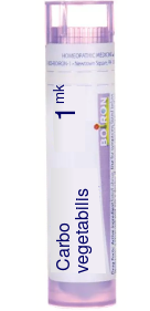 Carbo Vegetabilis 1M Boiron Pellets 80 pellets
