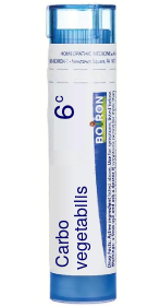 Carbo Vegetabilis 6C Boiron Pellets 80 pellets