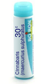 Cinnabaris (Maercurius Sulphuratus Ruber) 30C Boiron Pellets Unit Dose
