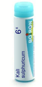 Kali Sulphuricum 6X Boiron Pellets Unit Dose