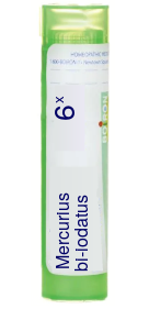 Mercurius Bi-iodatus 6X Boiron Pellets 80 pellets