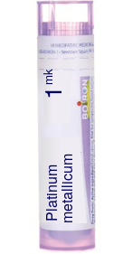 Platinum Metallicum 1M Boiron Pellets 80 pellets