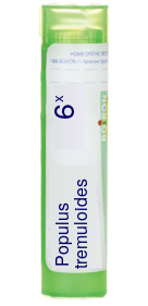 Populus Tremuloides 6X Boiron Pellets 80 pellets