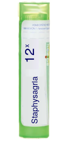 Staphysagria 12X Boiron Pellets 80 pellets
