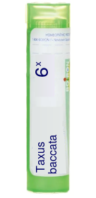 Taxus Baccata 6X Boiron Pellets 80 pellets