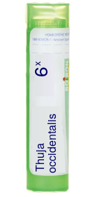 Thuja Occidentalis 6X Boiron Pellets 80 pellets