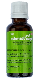 Mercurius Solubilis 15C Schmidt-Nagel (Homeodel) Liquid 30ml