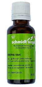 Sepia 10C Schmidt-Nagel (Homeodel) Liquid 30ml