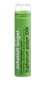 Sulphuricum Acidum 200C Schmidt-Nagel (Homeodel) Pellets 4g